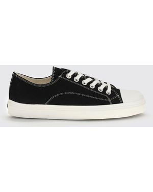 Moschino Cotton Canvas Trainers - White