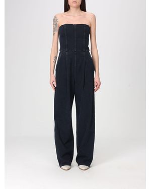 Agolde Cotton Denim Jumpsuit - Blue