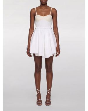 The Attico Bustier Dress - White