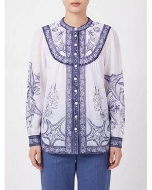 FARM Rio Camisa Mujer - Azul