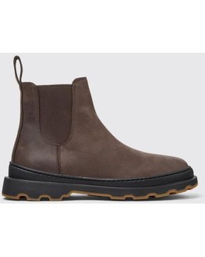 Camper Brutus+ Ankle Boots - Brown