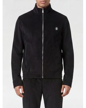 Billionaire Cotton Bomber Jacket - Black
