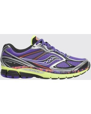 Saucony Progrid Guide 7 Technical Fabric And Rubber Trainers - White