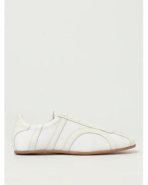 TOTEME Canvas Low Top Shoes - White