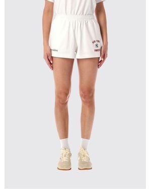 Sporty & Rich Shorts Damen - Weiß