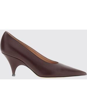 Gianvito Rossi Sofia Pumps Von Aus Kalbsleder Mit Mittelhohem Skulpturalem Absatz - Braun