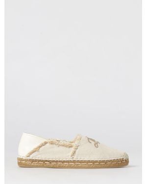 Jimmy Choo Avi Canvas And Leather Espadrilles - Natural