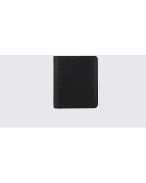 Maison Margiela Bifold-Portemonnaie Four Stitches Aus Kalbsleder - Weiß