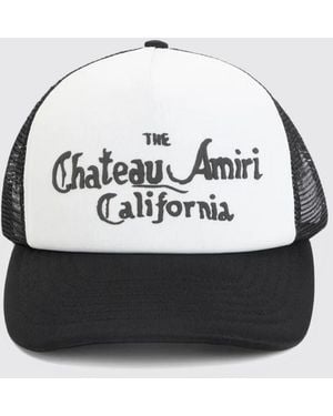 Amiri Cotton And Mesh Nylon Hat - Black