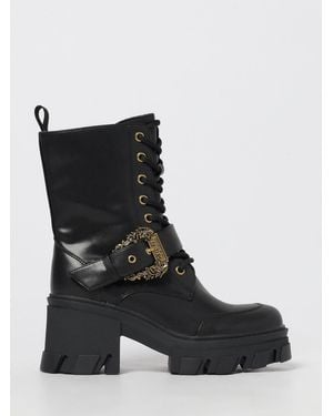 Versace Jeans Couture Botines Planos Mujer - Negro