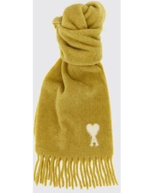 Ami Paris Scarf - Yellow