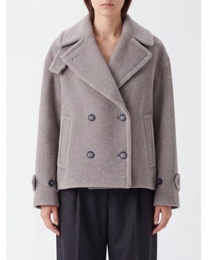 Tagliatore Cappotto Corto Doppiopetto - Grigio