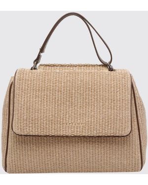 Orciani Sveva Raffia Bag - Natural