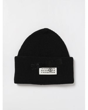 MM6 by Maison Martin Margiela Cappello A Berretto Di Lana - Nero