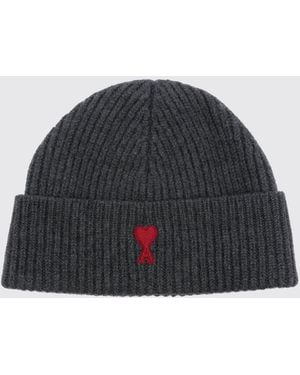 Ami Paris Chapeau Femme - Bleu