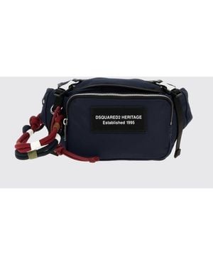 DSquared² Heritage Nylon-Gürteltasche - Blau
