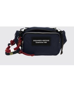DSquared² Heritage Nylon-Gürteltasche - Blau