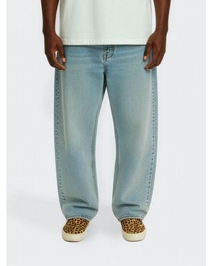 Barrow Wide-Leg Denim Jeans - Blue