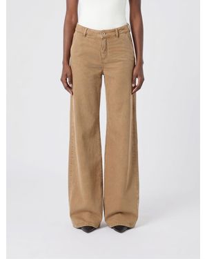 Blumarine Denim Flared Jeans - Natural
