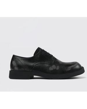 CAMPERLAB Mil 1978 Aged Leather Derby - Black