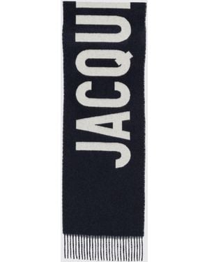 Jacquemus Rectangular Scarf - Blue
