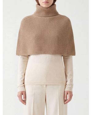 Sa Su Phi Ribbed High-Neck Collar - Natural