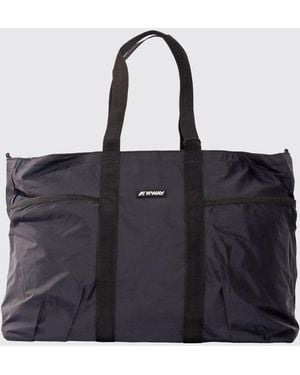 K-Way Saint Malo Waterproof Recycled Nylon Bag - Blue