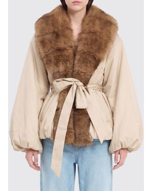 ROTATE BIRGER CHRISTENSEN Coat - Natural