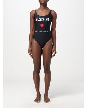 ワンピース水着 MOSCHINO COUTURE Woman Swimsuit Black 42030577 1555 Moschino(モスキーノ) ワンピース水着(レディース) - 海外通販の