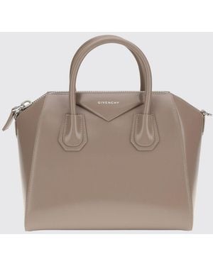 Givenchy Antigona Small Leather Bag - Grey