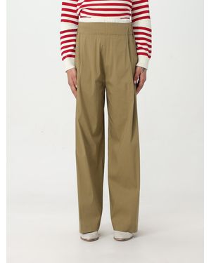 Semicouture Trousers - Natural