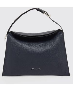Orciani Shoulder Bag - Blue
