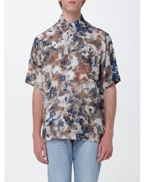 ARMANI EXCHANGE Printed Viscose Casual Shirt - Grey