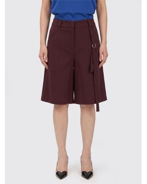Patrizia Pepe Crêpe Shorts - Red