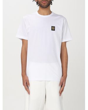Belstaff Trialmaster Short Sleeve Logo Tee - White