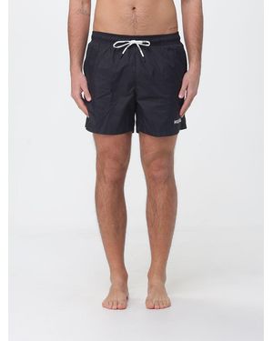 HUGO Polyester Boxer Swim Trunks - Blue