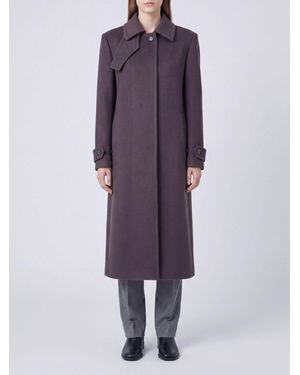 Tagliatore Cappotto Monopetto - Viola