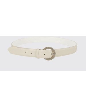 Orciani Hammered Leather Belt - Natural