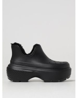 Crocs™ Crocband Clog Platform Boots - Black