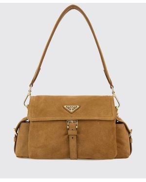 Prada Explorer Bag - Natural