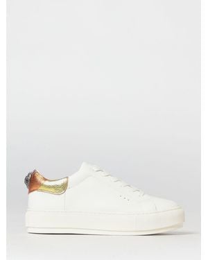Kurt Geiger Laney Leather Trainers - Natural