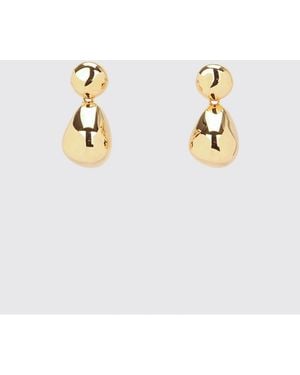 Phoebe Philo Orecchini Pendenti - Metallizzato