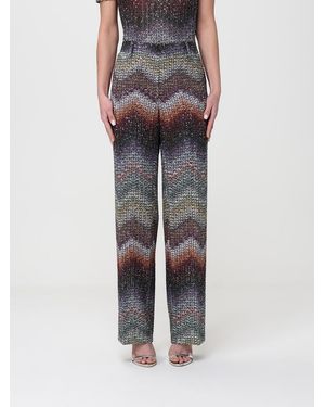 Missoni Sequined Lurex Viscose Trousers - Multicolour