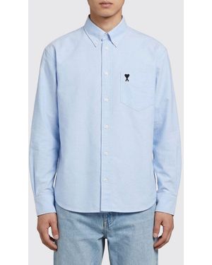 Ami Paris Casual Cotton Shirt - Blue