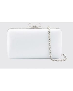 Self-Portrait Clutch - White