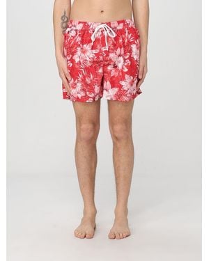 Kiton Costume Da Bagno Boxer - Rosso