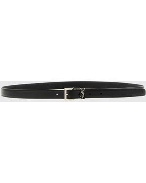 Saint Laurent Belt - White