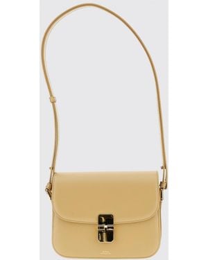 A.P.C. Grace Small Ledertasche - Weiß