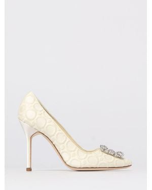 Manolo Blahnik Shoes - Natural