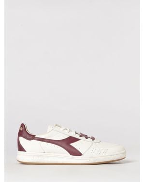 Diadora B.Elite Dominio Grained Leather Trainers - Natural